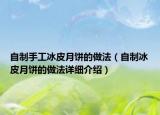 自制手工冰皮月餅的做法（自制冰皮月餅的做法詳細(xì)介紹）