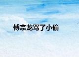 傅宗龍罵了小偷