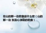 在山的那一邊歌曲是什么歌（山的那一邊 張贏心演唱的歌曲）