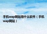 手機wap網(wǎng)站用什么軟件（手機wap網(wǎng)站）