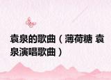 袁泉的歌曲（薄荷糖 袁泉演唱歌曲）