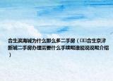 合生濱海城為什么那么多二手房（??合生京津新城二手房辦理需要什么手續(xù)呢誰(shuí)能說(shuō)說(shuō)呢介紹）