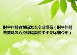 時空伴隨者黃碼怎么變成綠碼（時空伴隨者黃碼怎么變綠碼需要多少天詳細介紹）