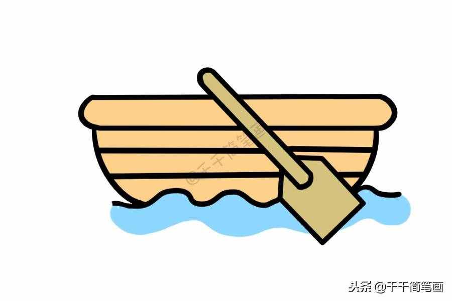 船的簡(jiǎn)筆畫(huà)大全：小舟、輪船、帆船、游輪~值得收藏！