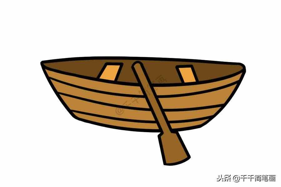 船的簡(jiǎn)筆畫(huà)大全：小舟、輪船、帆船、游輪~值得收藏！