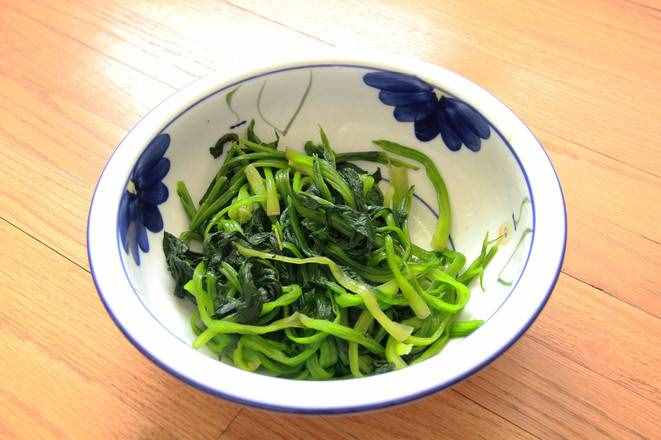 涼拌菠菜的步驟