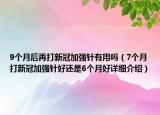 9個(gè)月后再打新冠加強(qiáng)針有用嗎（7個(gè)月打新冠加強(qiáng)針好還是6個(gè)月好詳細(xì)介紹）