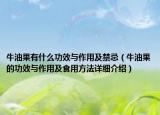 牛油果有什么功效與作用及禁忌（牛油果的功效與作用及食用方法詳細(xì)介紹）