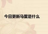 今日更新馬鱉是什么