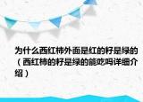 為什么西紅柿外面是紅的籽是綠的（西紅柿的籽是綠的能吃嗎詳細(xì)介紹）