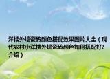洋樓外墻瓷磚顏色搭配效果圖片大全（現(xiàn)代農(nóng)村小洋樓外墻瓷磚顏色如何搭配好?介紹）