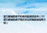 富力新城的房子價(jià)格還能漲回去嗎（??富力新城的房子現(xiàn)在怎么樣誰能說說呢介紹）