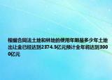 根據(jù)合同法土地和林地的使用年限是多少年土地出讓金已經(jīng)達(dá)到2374.5億元預(yù)計(jì)全年將達(dá)到3000億元