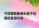 今日更新魚骨頭是干垃圾還是濕垃圾
