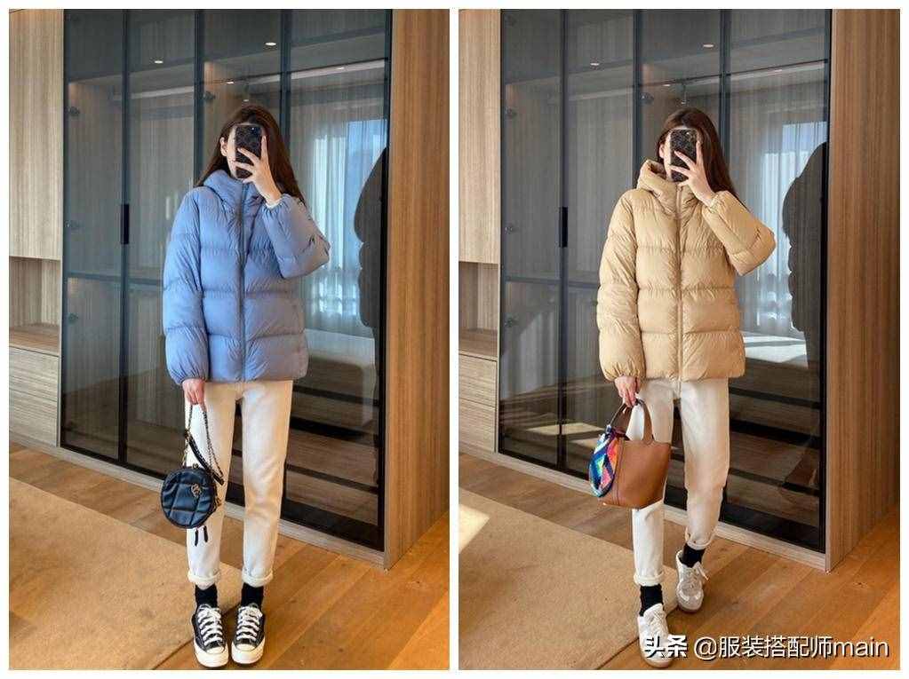 今冬流行的短款羽絨服，掌握這5個(gè)穿搭法則，小個(gè)子也能顯高不少