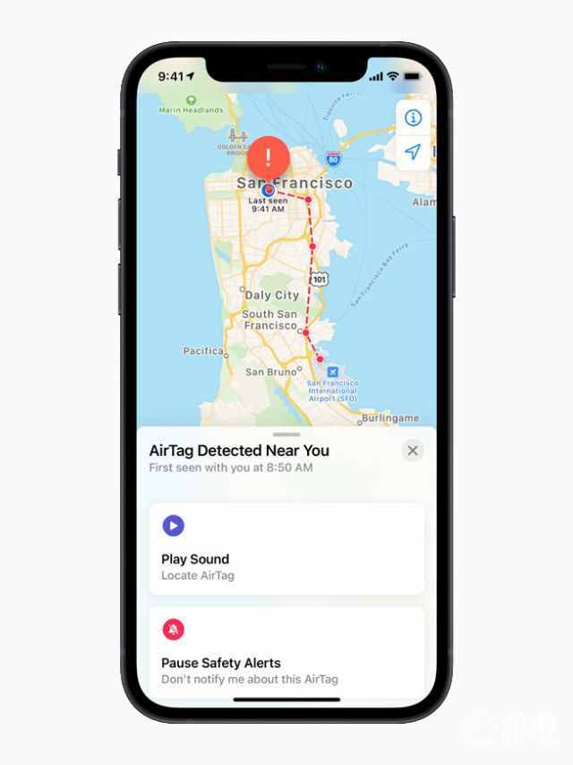 蘋果 AirTag 防丟器發(fā)布，找東西更方便，還能防止惡意跟蹤