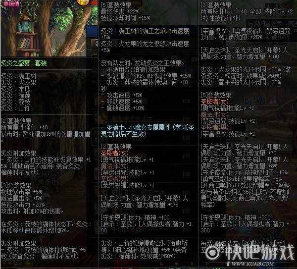 DNF100級男散打畢業(yè)裝備推薦 裝備強(qiáng)度分析