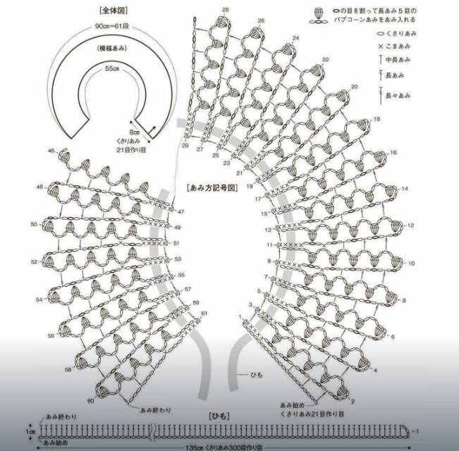 幾款漂亮圍脖編織，圖解清晰，這個(gè)冬天鉤幾件