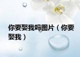 你要娶我嗎圖片（你要娶我）