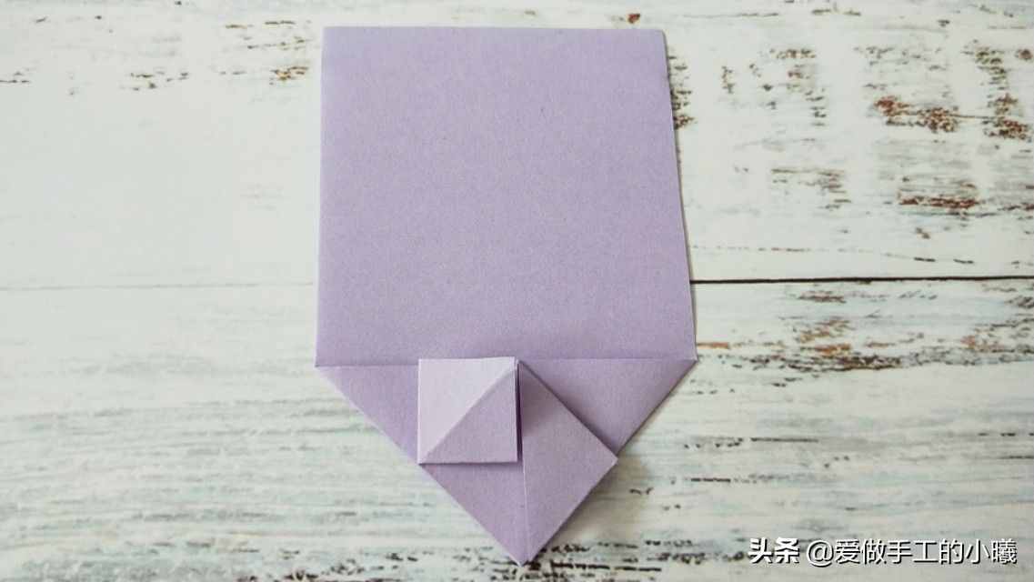 別致的愛(ài)心折紙教程，五顆愛(ài)心并存，簡(jiǎn)單又好看