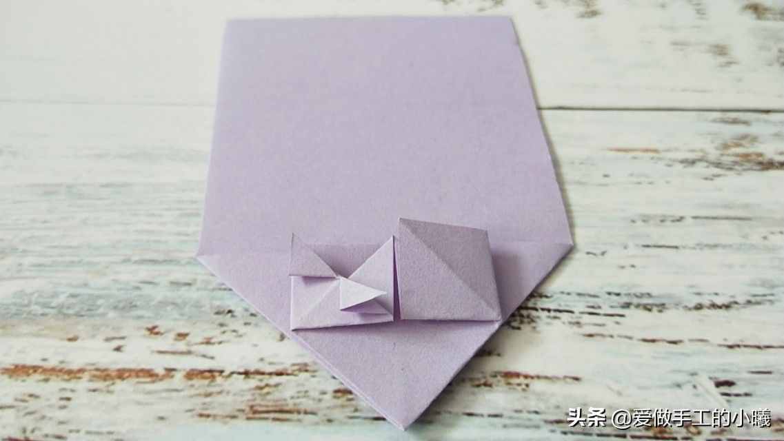 別致的愛(ài)心折紙教程，五顆愛(ài)心并存，簡(jiǎn)單又好看