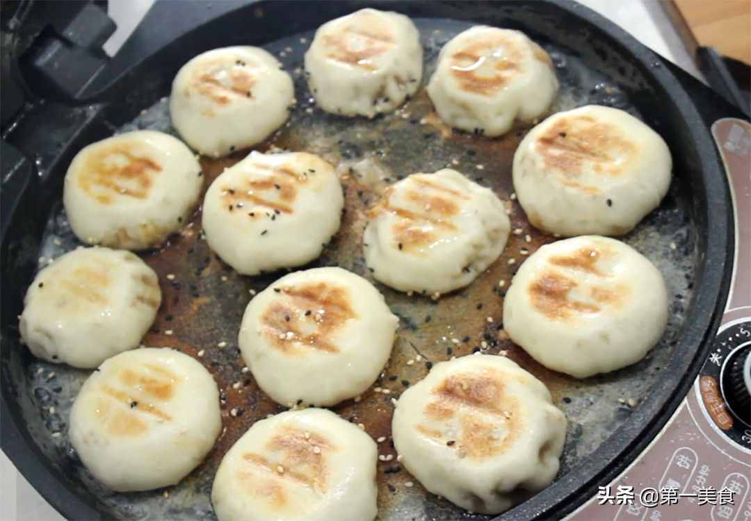 家庭版上海生煎包，廚師長教你如何制作，外焦里嫩，一鍋不夠吃