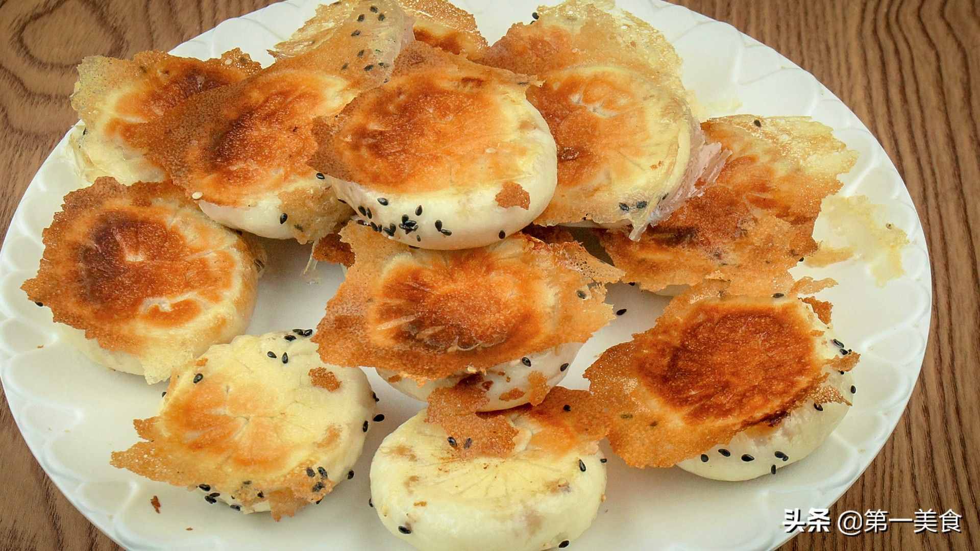 家庭版上海生煎包，廚師長教你如何制作，外焦里嫩，一鍋不夠吃
