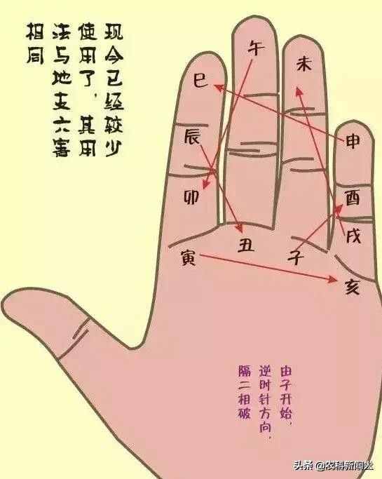 古人“掐指一算”并不神秘，周易的16個(gè)掌訣圖，讓你大開眼界