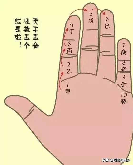 古人“掐指一算”并不神秘，周易的16個(gè)掌訣圖，讓你大開眼界
