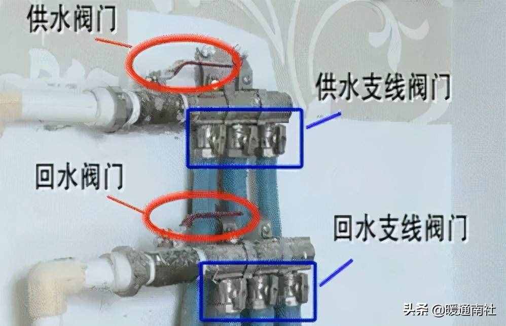 地暖放水、排氣的正確方法