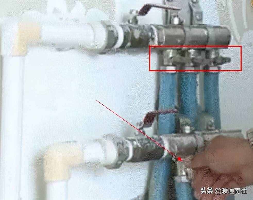 地暖放水、排氣的正確方法