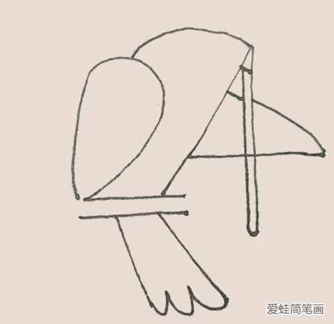 簡筆畫之鴿子