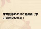 東方能源000958個股分析（東方能源[000958]）