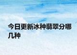 今日更新冰種翡翠分哪幾種