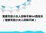 寵妻無度小女人你躲不掉txt百度云（寵妻無度小女人你躲不掉）