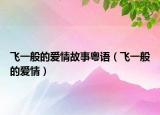飛一般的愛情故事粵語（飛一般的愛情）