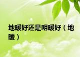 地暖好還是明暖好（地暖）