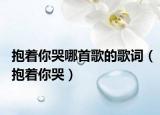 抱著你哭哪首歌的歌詞（抱著你哭）