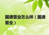 國通管業(yè)怎么樣（國通管業(yè)）