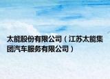 太能股份有限公司（江蘇太能集團(tuán)汽車服務(wù)有限公司）