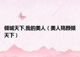 傾城天下,我的美人（美人殤顏傾天下）