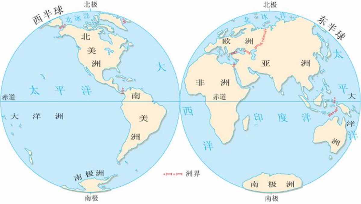 七大洲到底是怎么劃分的？為何歐洲那么小，亞洲那么大？