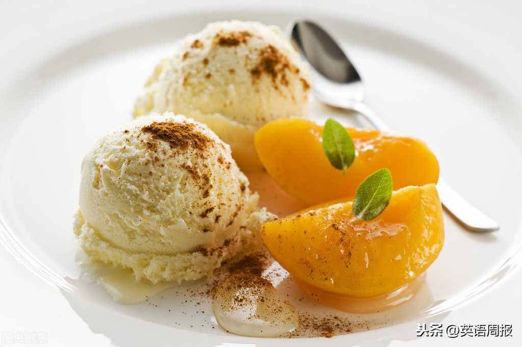 peaches and cream不是指“桃子和奶油”，真實(shí)意思很美好