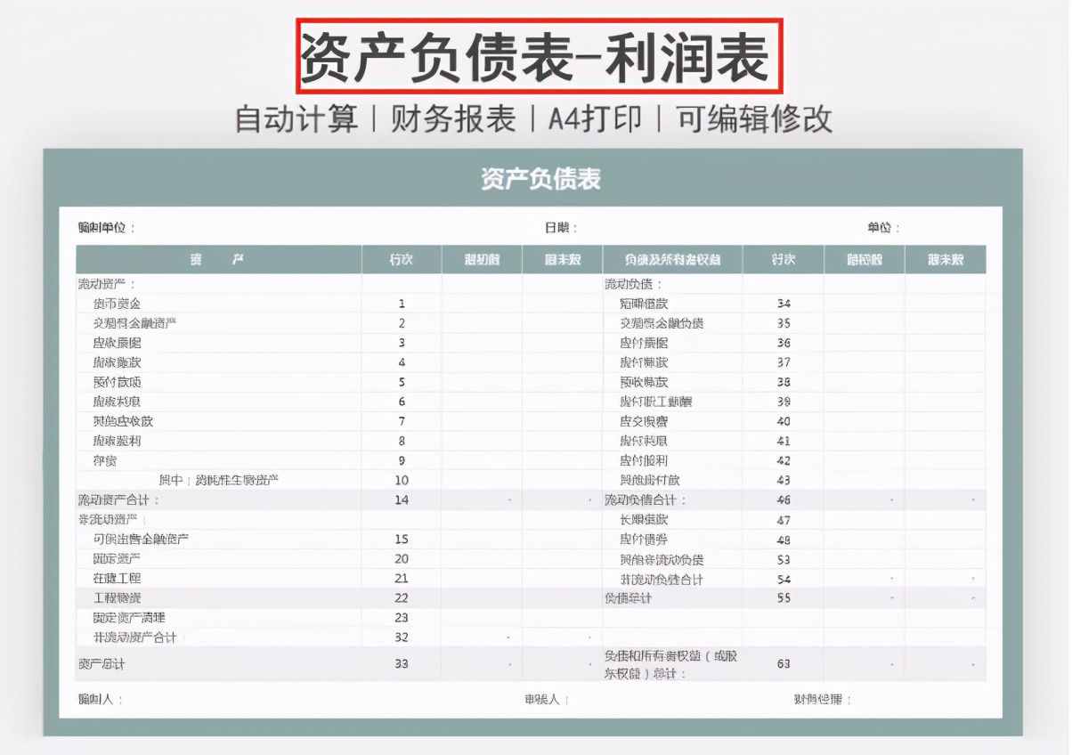 財務(wù)做賬報表很難解決？12張Excel財務(wù)做賬表格模板，可直接使用