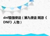 dnf最強(qiáng)使徒（第九使徒 網(wǎng)游《DNF》人物）