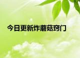 今日更新炸蘑菇竅門