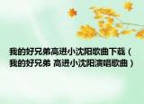 我的好兄弟高進(jìn)小沈陽歌曲下載（我的好兄弟 高進(jìn)小沈陽演唱歌曲）