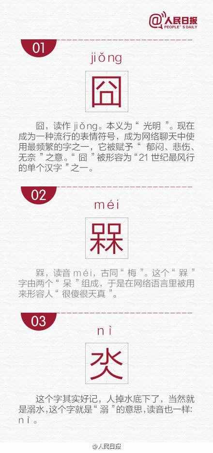 長知識！網(wǎng)絡(luò)流行的30個生僻字，你認得幾個？