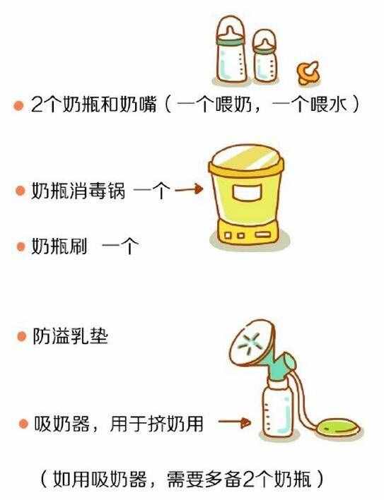 圖解寶寶出生一定會(huì)用30個(gè)母嬰用品清單，不賣東西