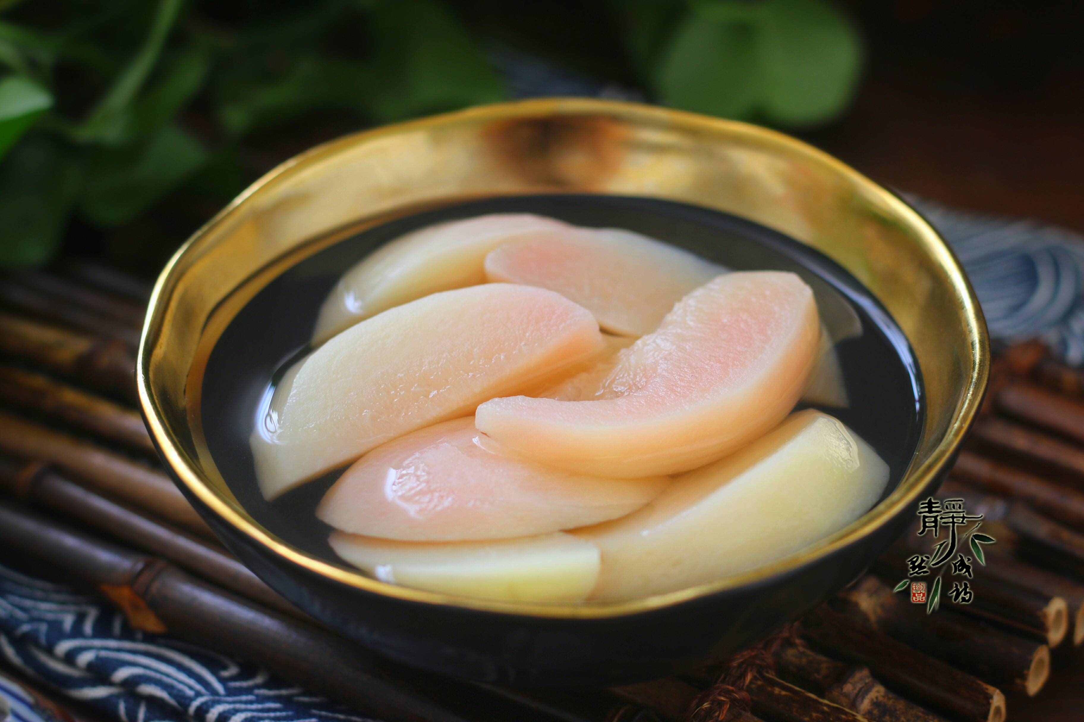 七月桃子最養(yǎng)人，教你做桃子罐頭，甜甜的，涼涼的，解暑又解饞